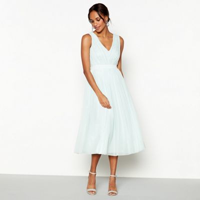Pale Green Bridesmaid Dresses